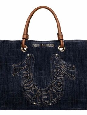 NEW True Religion Denim Tote Handbag